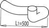 DINEX 68185 Exhaust Pipe